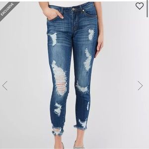 Kancan ankle skinny jeans